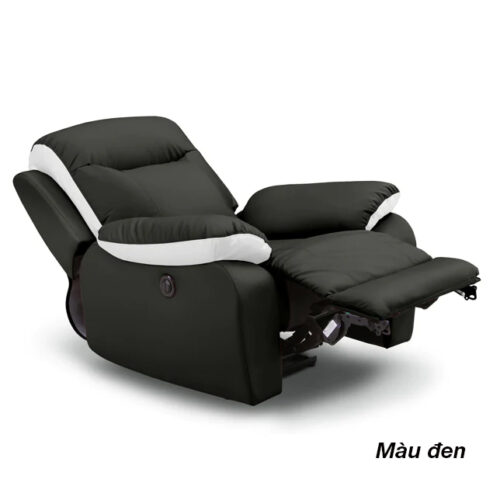 Ghế Sofa ngả điện Lurkey Sofa | 1 chỗ ngồi | Màu đen