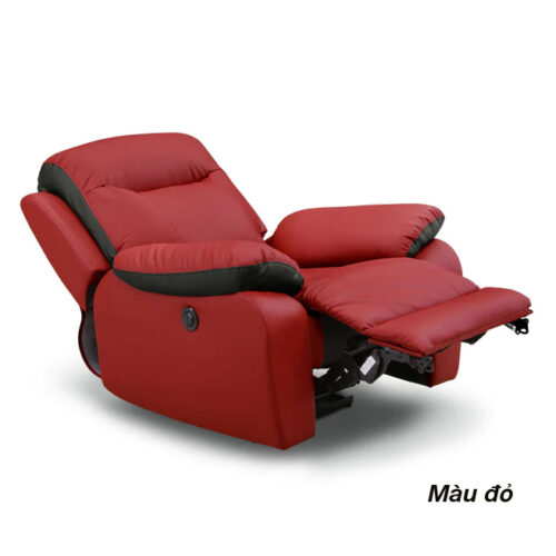 Ghế Sofa ngả điện Lurkey Sofa | 1 chỗ ngồi | Màu đỏ