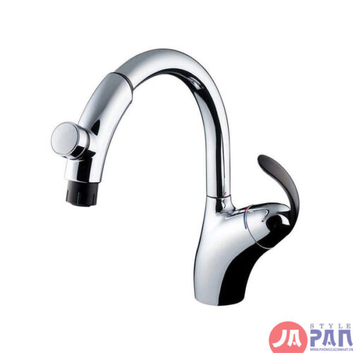 Vòi rửa bát nóng lạnh rút dây TOTO TKN34PBTRR