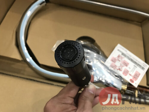 Vòi rửa bát nóng lạnh rút dây TOTO TKN34PBRR - Hình ảnh 6