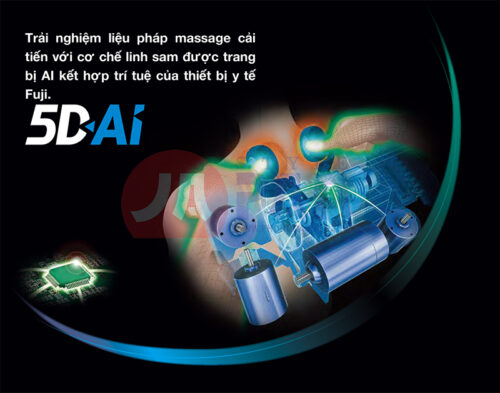 Ghế massage Fujiiryoki Cyber ​​Relax AS-2000 | Toàn thân| - Hình ảnh 5