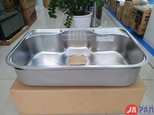 Chậu rửa bát Toyoura ENB750-480GRM | Ngang 784mm | Bề mặt nhám - Hình ảnh 4