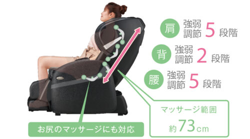 Ghế massage FUJIIRYOKI RELAX MASTER AS-690 | Toàn Thân - Hình ảnh 9