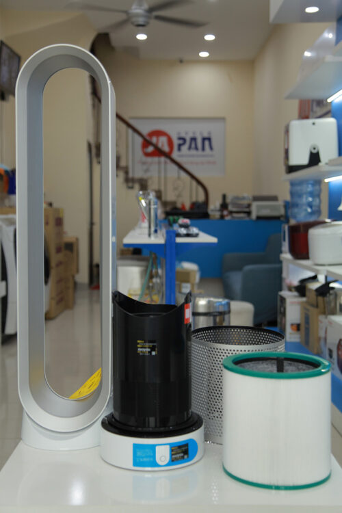 Quạt không cánh Dyson Pure Cool Link TP03 (WS) | Tích hợp lọc không khí | Màu trắng bạc - Hình ảnh 8