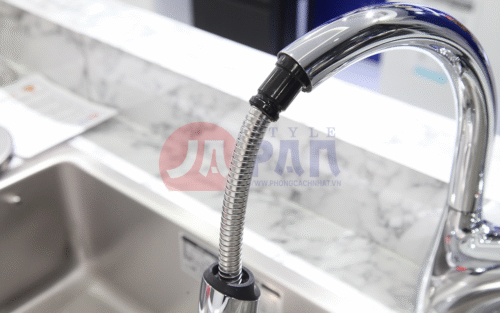 Vòi rửa bát nóng lạnh rút dây TOTO TKN34PBTRR - Hình ảnh 8
