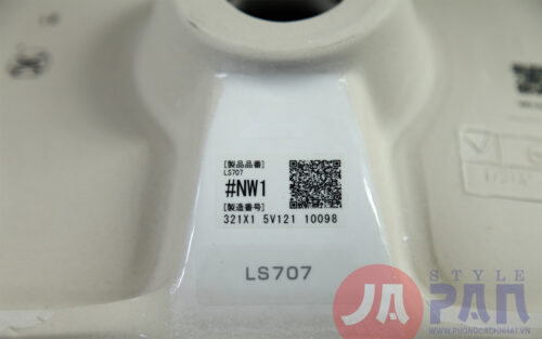 Chậu rửa mặt Toto LS707 | Chậu dương | Chữ nhật - Hình ảnh 12