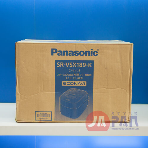 Nồi cơm điện Panasonic SR-VSX189 (K) | Cao tần | Áp suất | Cấp nước tự động | 1.8L - Hình ảnh 2