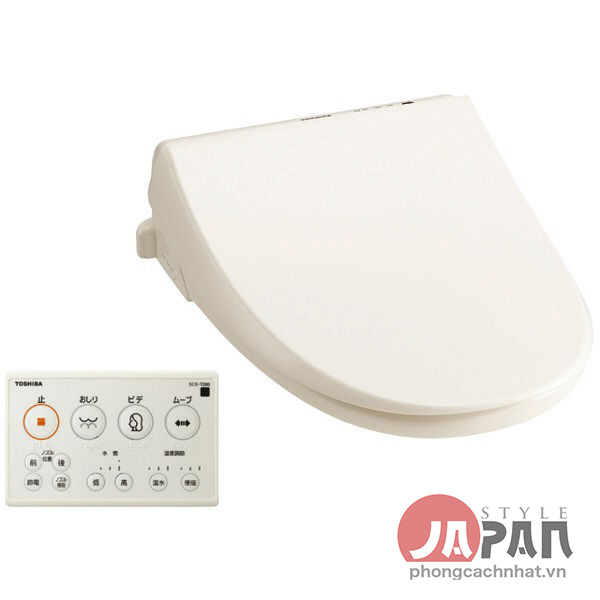 Nắp bệt toilet Toshiba SCS-T260 1 Nắp bệt toilet Toshiba SCS-T260