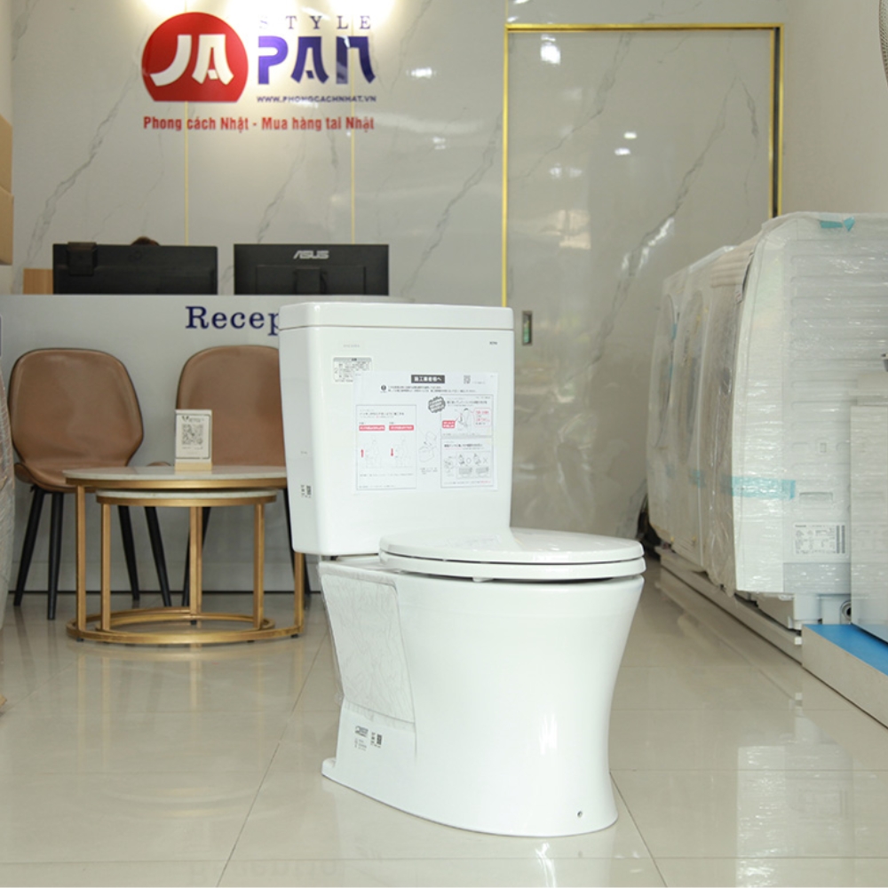 Bồn cầu Toto CS232B + SH232BA nội địa Nhật, xả xoáy tiết kiệm nước 16 Bộ bồn cầu Toto CS232B+ SH232BA nội địa Nhật