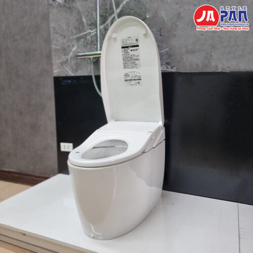 Bồn cầu Toto CES9720 nội địa Nhật – Full chức năng, Made in Japan 15 Bồn cầu Toto CES9720 khi mở nắp