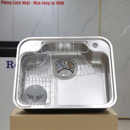 Cận cảnh Chậu rửa bát Shigeru IK-K FS và phụ kiện
