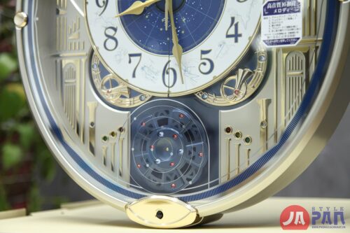 Cận cảnh mặt đồng hồ Seiko RE582G sắc nét