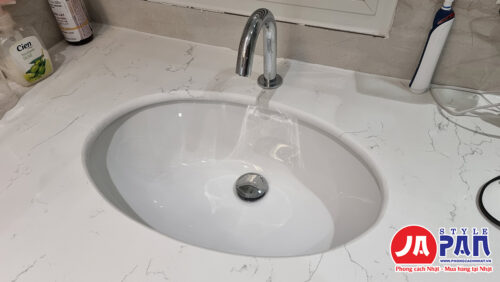 Chậu rửa mặt Toto L532 | Âm bàn | Tròn - Hình ảnh 5