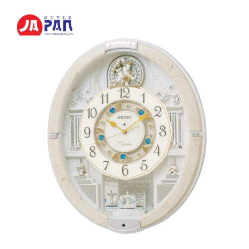 Đồng hồ treo tường Seiko RE576A nội địa Nhật 39 giai điệu