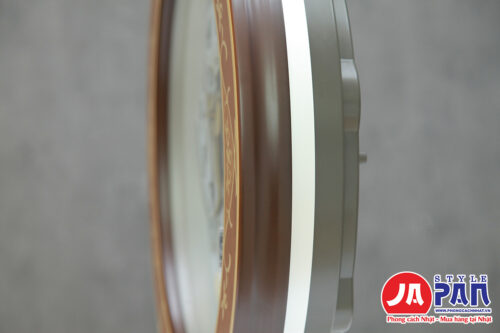 Đồng hồ treo tường Seiko RE580B | Khảm gỗ tự nhiên - Hình ảnh 18