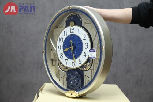Đồng hồ treo tường Seiko RE582G mặt số cổ điển