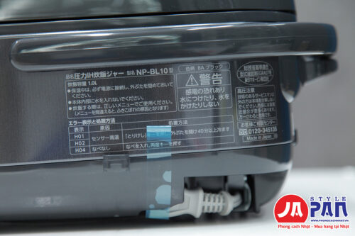 Nồi cơm điện Zojirushi NP-BL10 | 1L - Hình ảnh 12