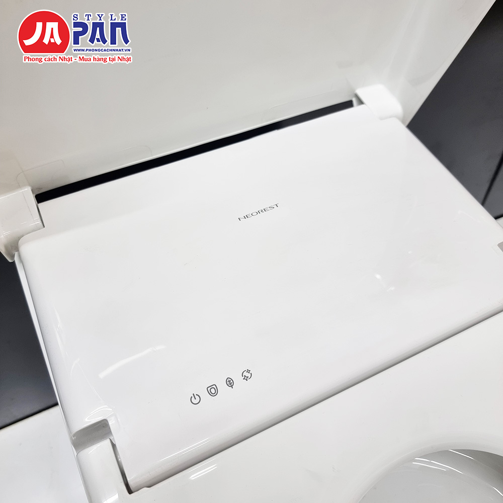 Bồn cầu Toto CES9720 nội địa Nhật – Full chức năng, Made in Japan 6 Phía trên nắp bệ ngồi Bồn cầu Toto CES9720
