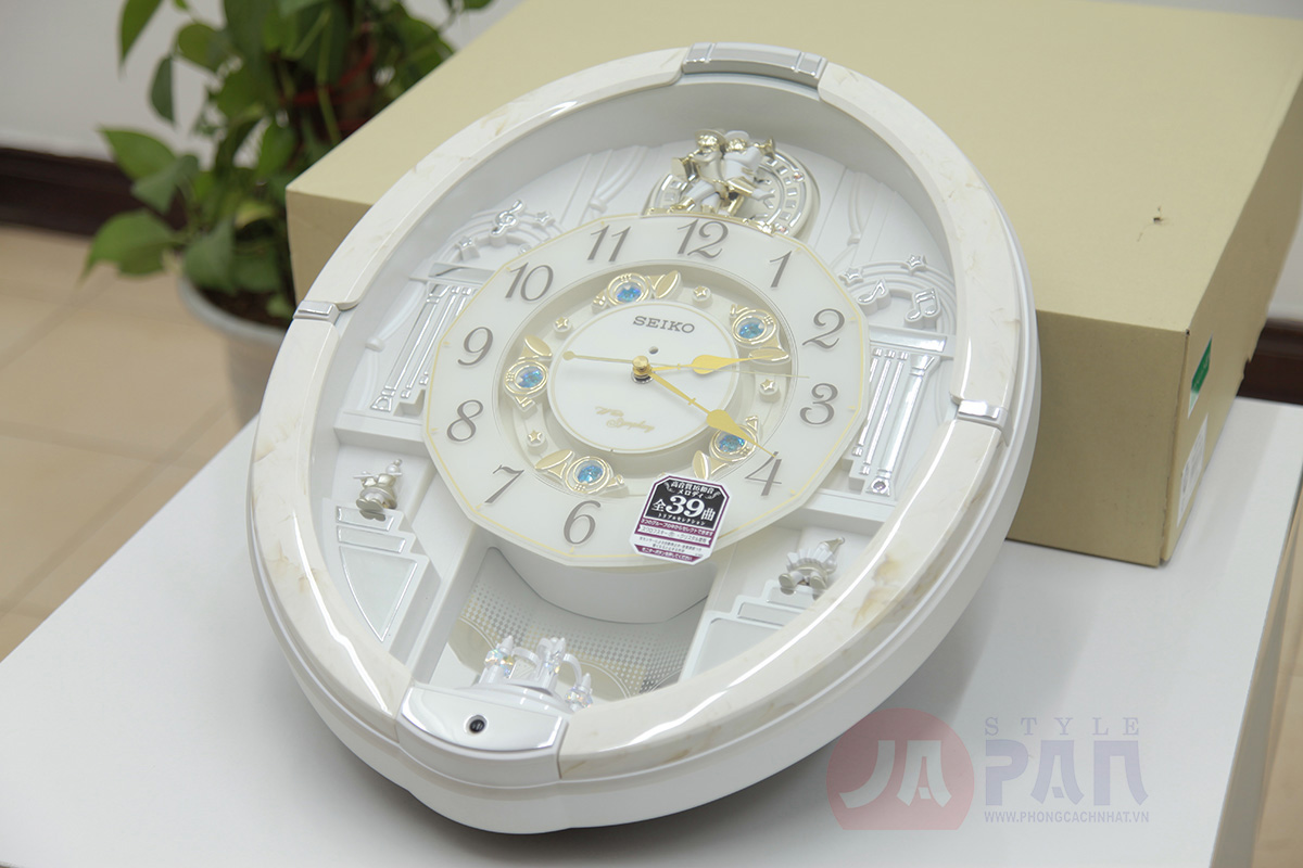 Đồng hồ treo tường Seiko RE576A nội địa Nhật | 39 giai điệu 24 dong-ho-treo-tuong-seiko-re576a-2