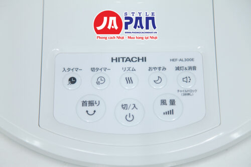 Quạt cây Hitachi HEF-AL300E 2023 | 8 cánh | Điều khiển từ xa - Hình ảnh 7
