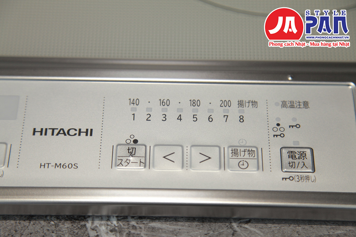 Bếp từ Hitachi HT-M60S - Đánh thức trải nghiệm nấu ăn tuyệt vời từ Nhật Bản