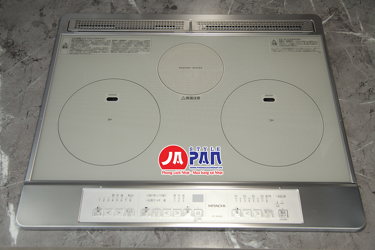 Bếp từ Hitachi HT-M60S - Đánh thức trải nghiệm nấu ăn tuyệt vời từ Nhật Bản