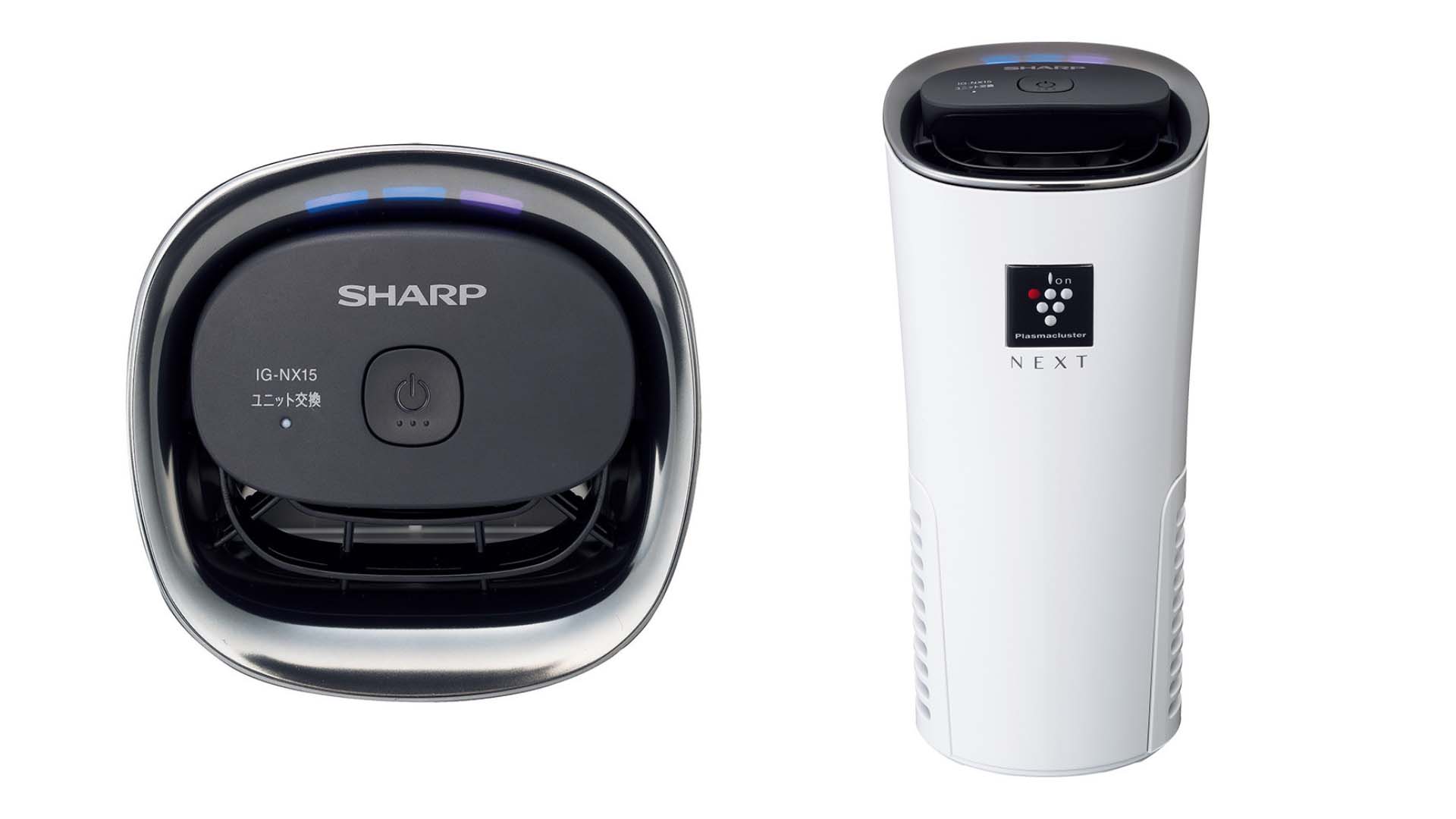 Máy Lọc Không Khí ô tô Sharp IG-NX15-W Ion Next 21 4 tốc độ lọc Máy lọc không khí ô tô Sharp IG-NX15-W