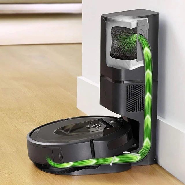 Robot hút bụi Irobot Roomba i7 plus | Tự động đổ rác 29 Công nghệ tuyệt vời Của iRobot Roomba i7 Plus