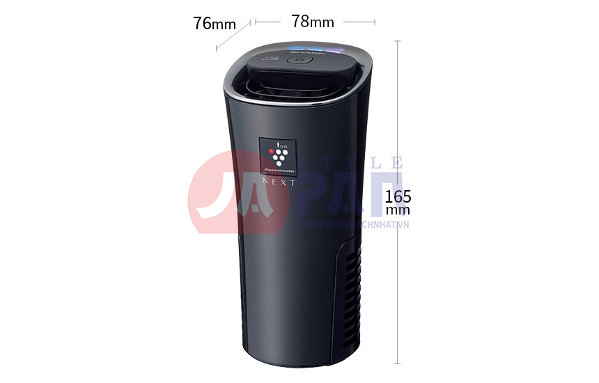 Máy Lọc không khí ô tô Sharp IG-NX15-B Ion Next 24 Sharp Ig nx15 kich thuoc