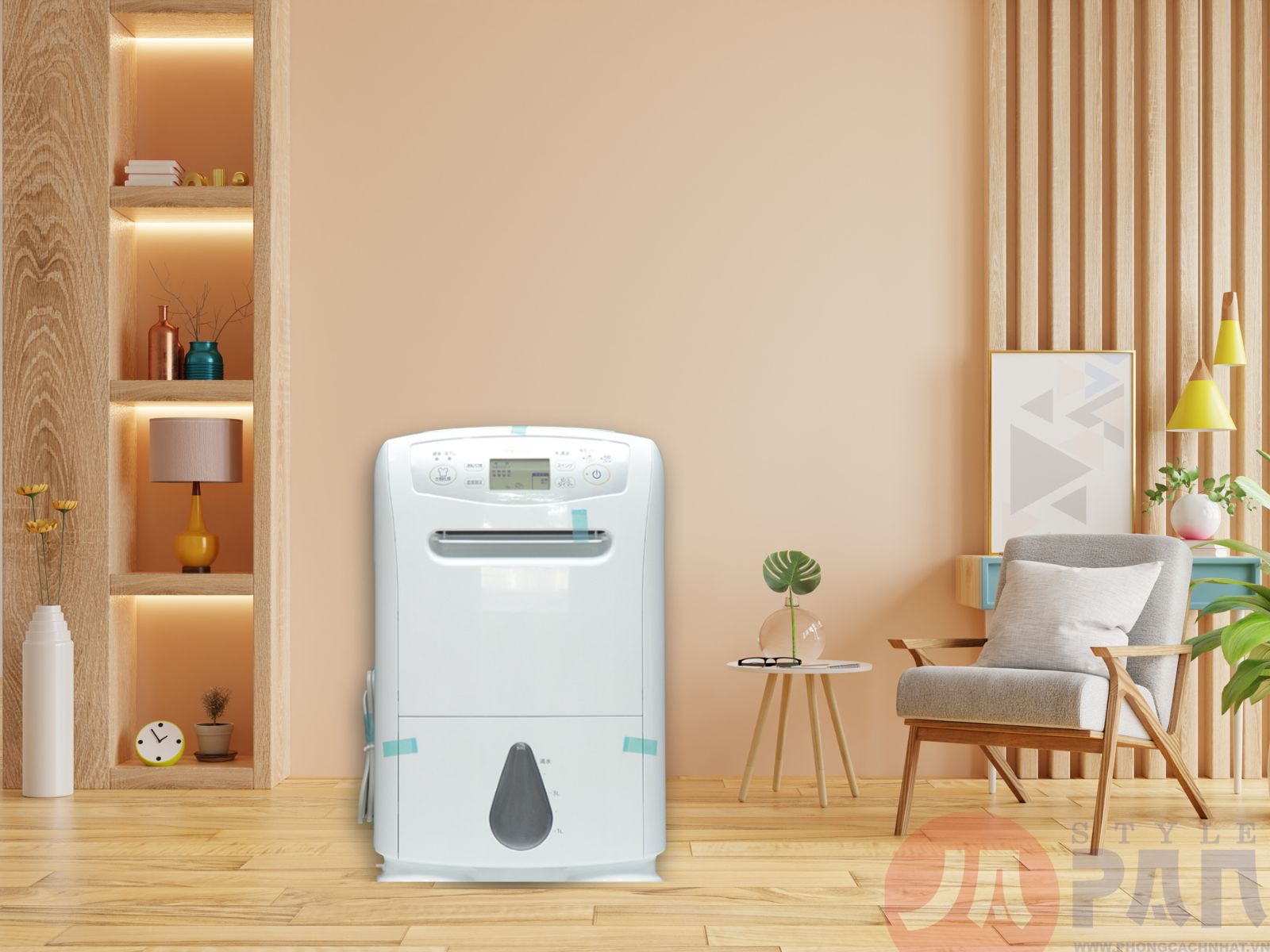 Máy hút ẩm Mitsubishi MJ-P180VX nội địa Nhật 24 cong suat hut am cao len toi 18l 1 ngay