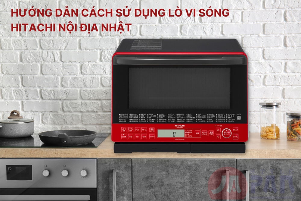 Hướng dẫn cách sử dụng lò vi sóng Hitachi nội địa Nhật hiệu quả 1 Hướng dãn sử dụng lò vi sóng Hitachi nội địa Nhật