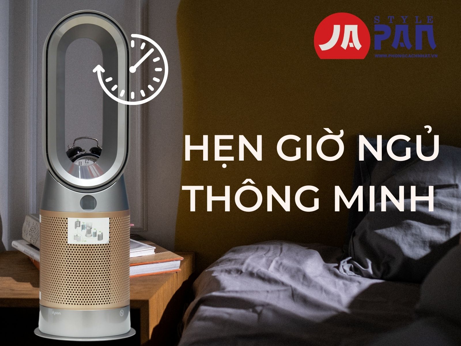 Máy lọc không khí Dyson Hot and Cool HP09 3in1 30 Hẹn giờ ngủ thông minh máy lọc không khí Dyson HP09