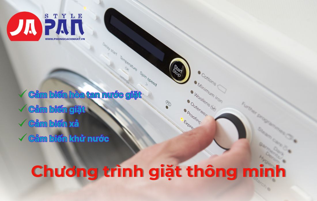 Chọn chương trình giặt thông minh