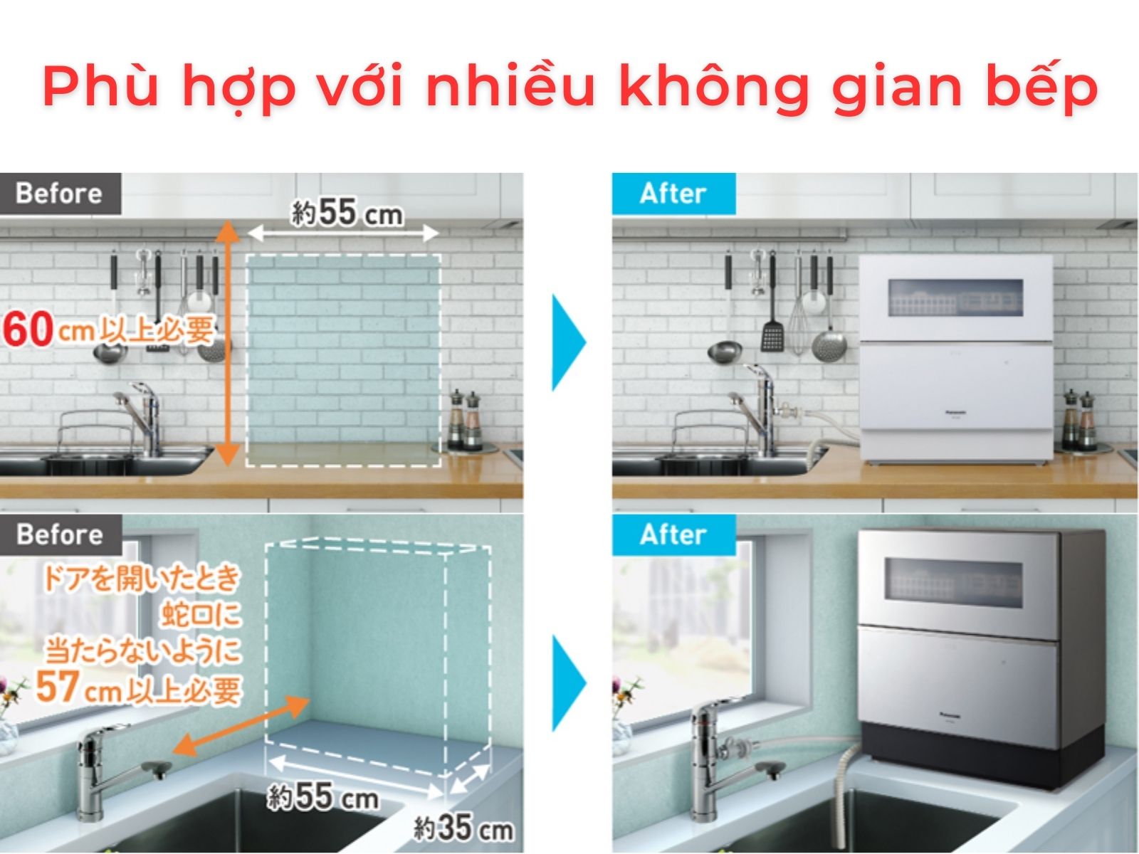 Máy rửa bát Panasonic NP-TZ300 nội địa Nhật 15 Máy rửa bát Panasonic NP-TZ300 5