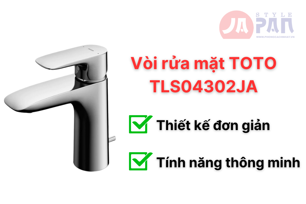 Vòi rửa mặt Toto TLS04302JA nội địa Nhật 14 Vòi rửa mặt Toto TLS04302JA nội địa Nhật