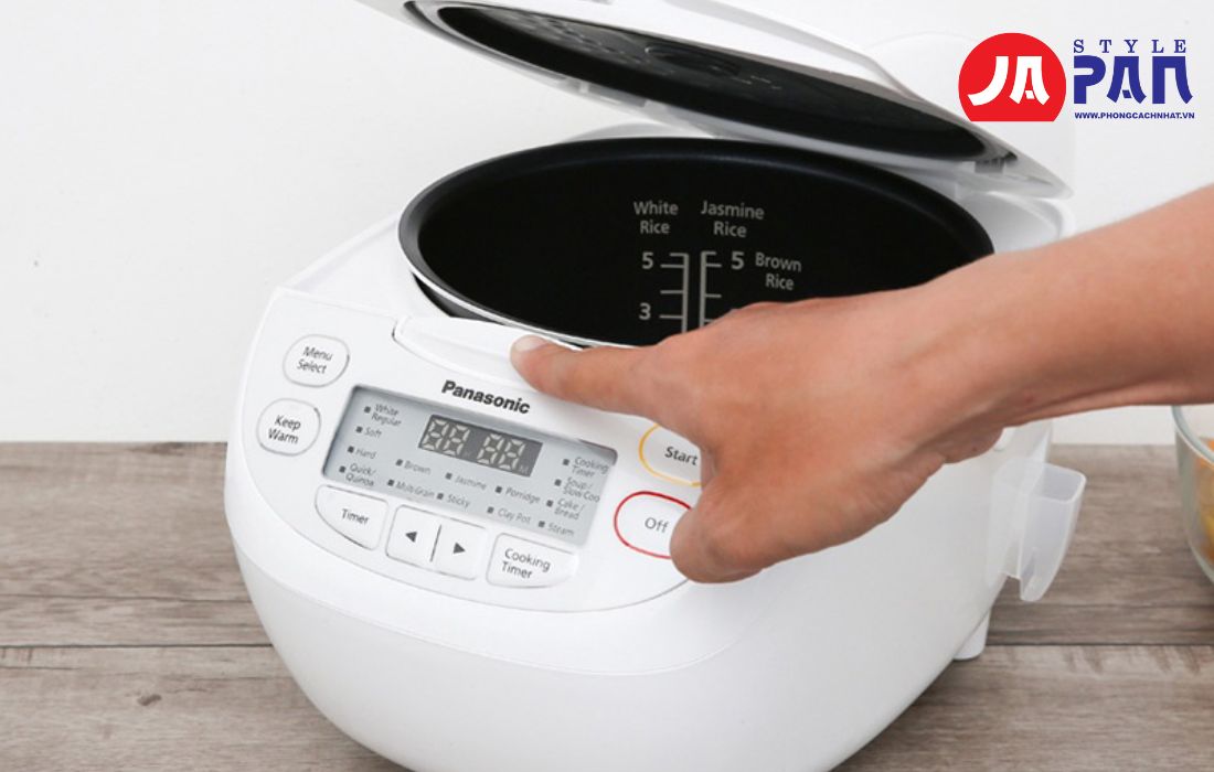 Lưu ý khi nấu cơm bằng nồi cơm điện Panasonic