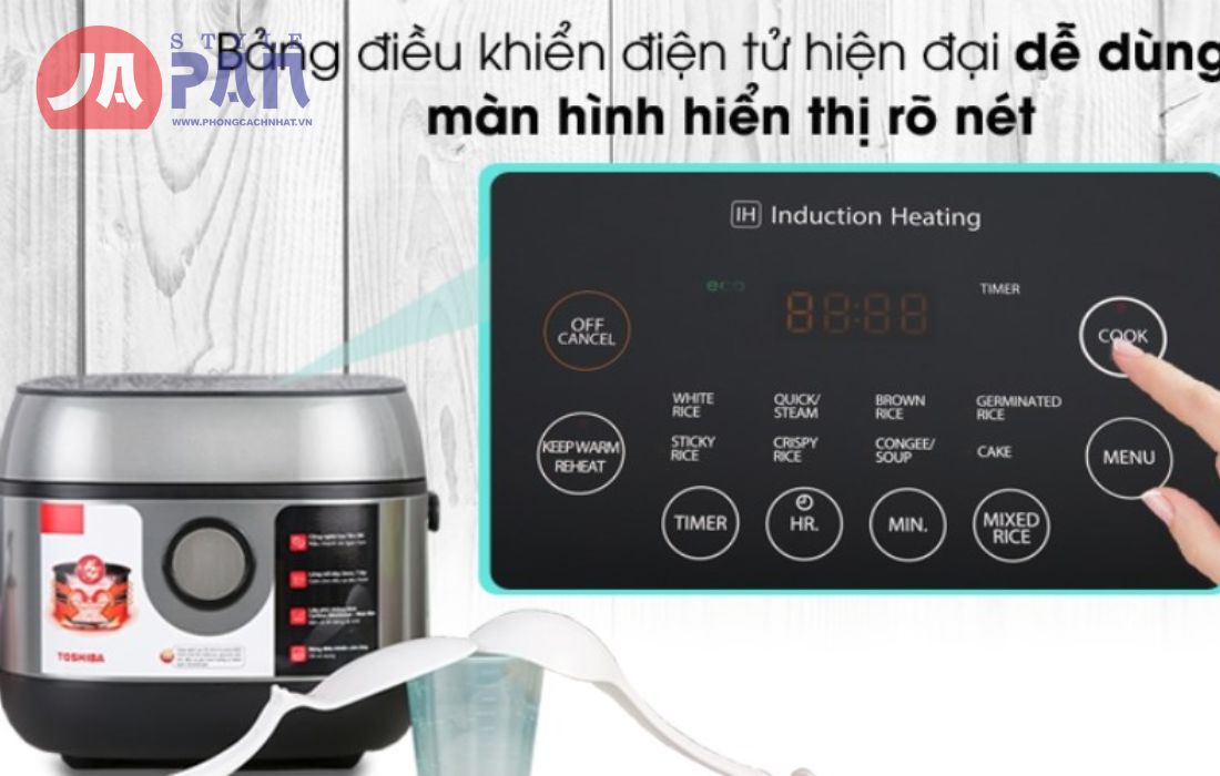 Cách hâm cơm bằng nồi cơm điện Toshiba chuẩn công thức mẹ nấu 2 Ưu điểm nổi bật của nồi Toshiba