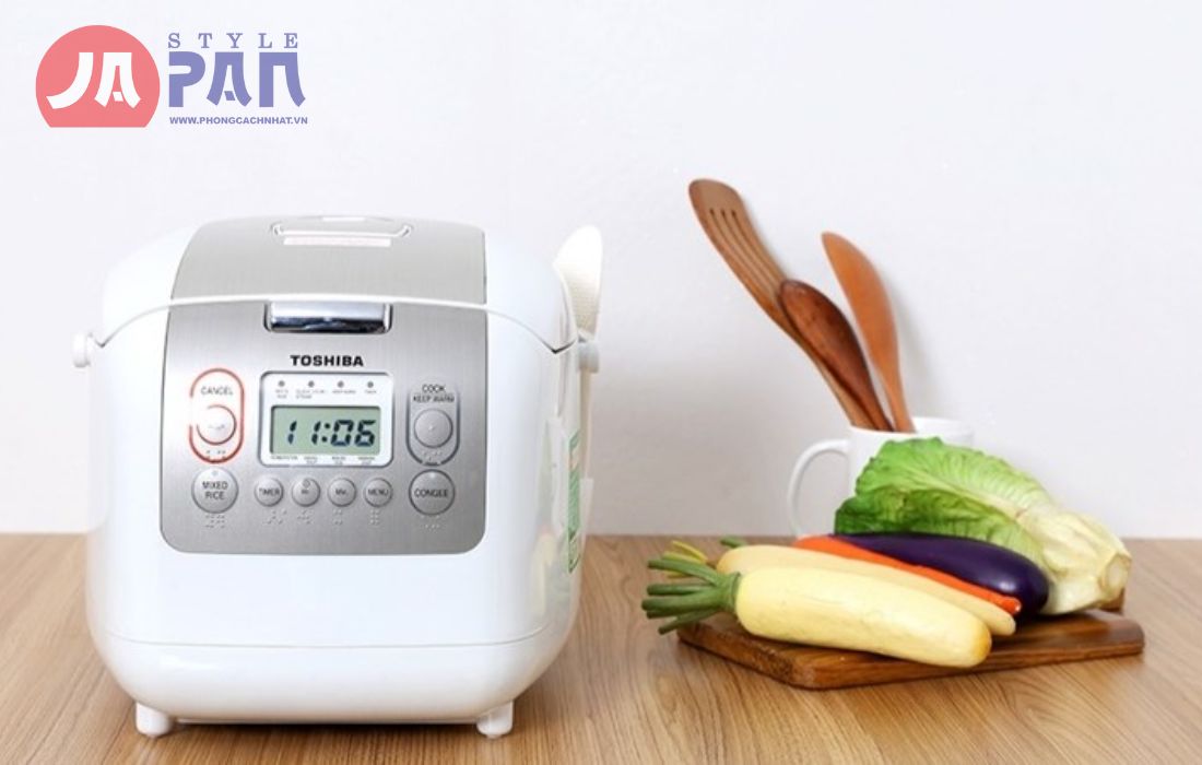 Chức năng hấp bằng nồi Toshiba