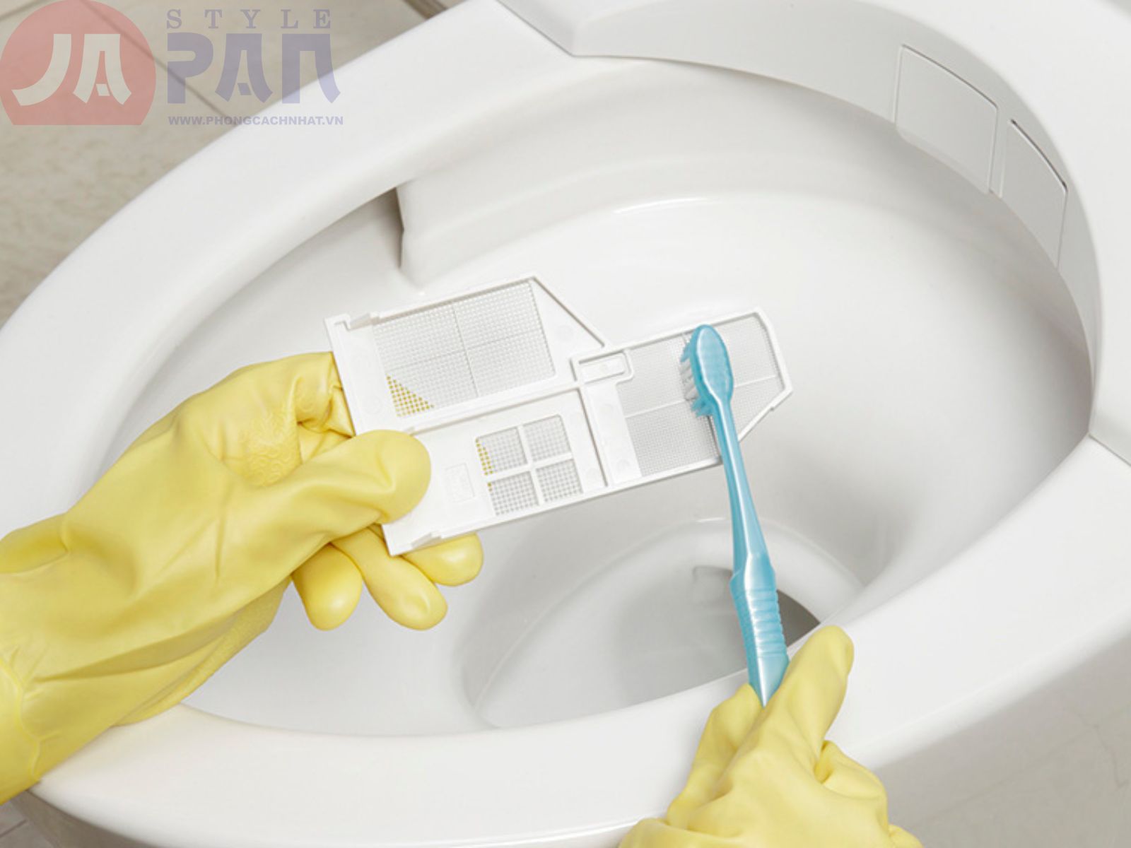 Cách sử dụng bồn cầu thông minh ToTo từ A đến Z | Hướng dẫn chi tiết 6 Vệ sinh bộ lọc khử mùi bồn cầu ToTo