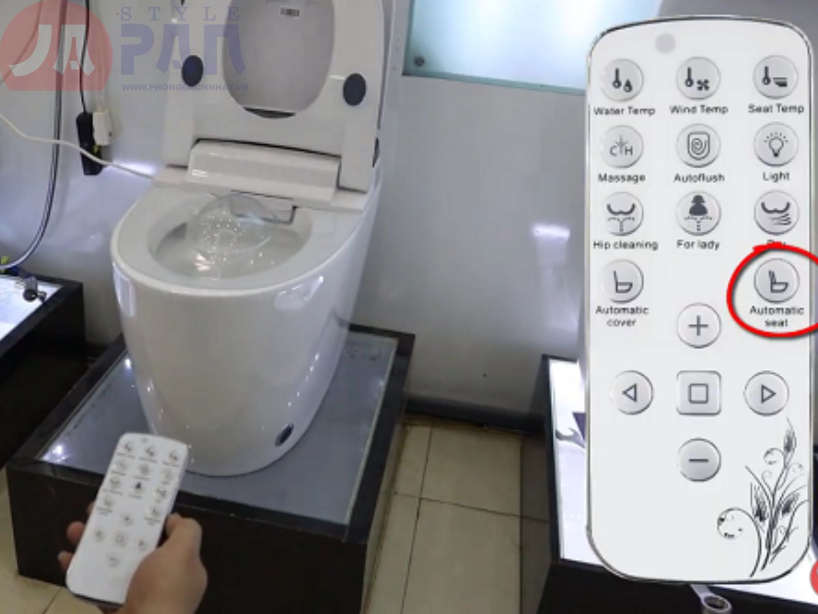 Cách sử dụng bồn cầu thông minh ToTo từ A đến Z | Hướng dẫn chi tiết 5 Vệ sinh điều khiển từ xa bồn cầu ToTo