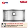 Chậu rửa bát Shigeru tặng kèm thớt gỗ Hinoki