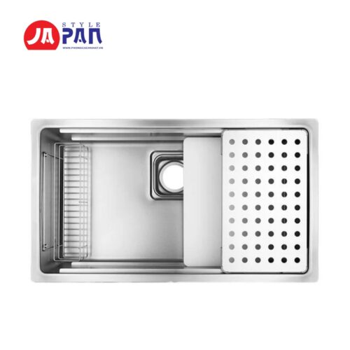 Chậu rửa bát Shigeru LE JSM-K 3F FS 2 ray