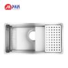 Chậu rửa bát Shigeru LE JSN-K 3F FS chậu 2 ray