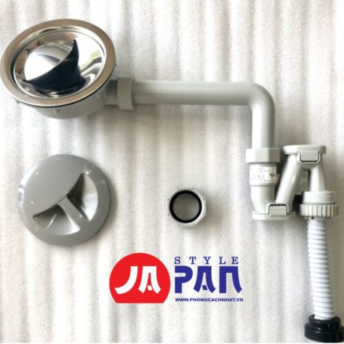 Chậu rửa bát Shigeru LE JSL-K 2F FS chậu 1 ray | Bề mặt hạt - Hình ảnh 3