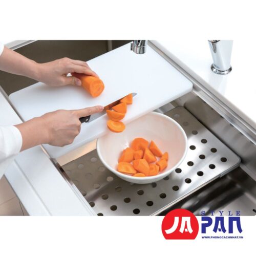 Chậu rửa bát Shigeru LE JSM-K 3F FS 2 ray bề mặt hạt - Hình ảnh 4