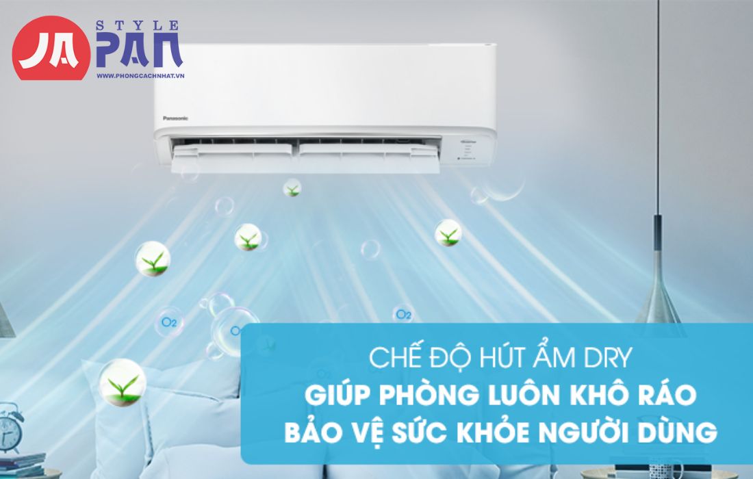 Điều hoà Panasonic CS-223DFL | 9000BTU nội địa Nhật 5 Chế độ hút ẩm điều hoà Panasonic CS-223DFL