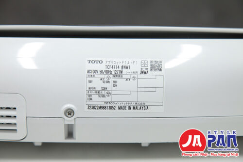 Nắp bồn cầu thông minh Toto TCF4714