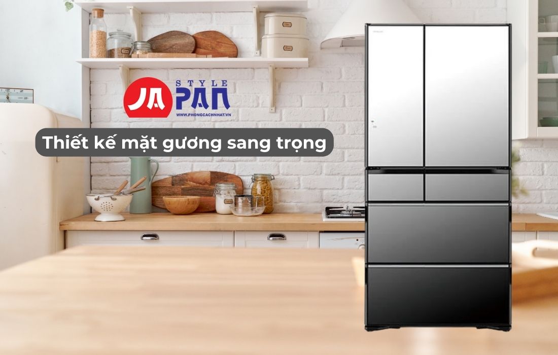 Tủ Lạnh Hitachi R-WXC74V 735L Mặt Gương | New 2024 18 Tủ Lạnh Hitachi R-WXC74V thiết kế mặt gương sang trọng