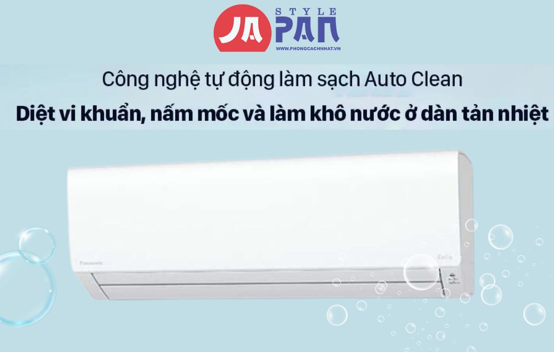 Điều hoà Panasonic CS-223DFL | 9000BTU nội địa Nhật 6 Công nghệ tự động làm sạch