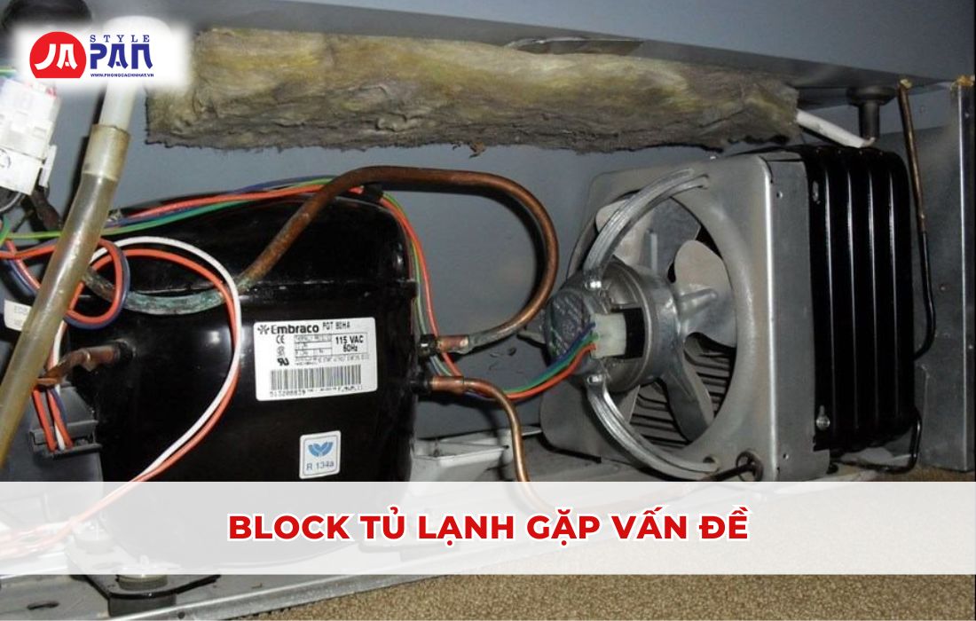 Tủ Lạnh Vẫn Chạy Nhưng Không Đông Đá - Nguyên Nhân Và Cách Khắc Phục 7 Block tủ lạnh gặp vấn đề